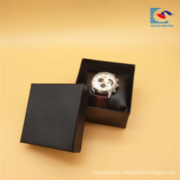 Good quality custom Cardboard Watch Paper Gift Box With Sponge Cushion